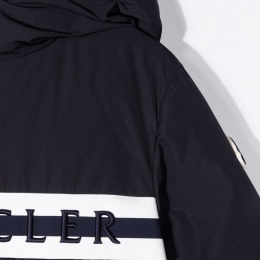 ◆키즈◆21FW 키즈 로고 프린트 패딩 네이비 1A55A 20 54A91 74S