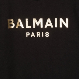 ◆키즈◆21FW 키즈 로고 프린트 숄더버튼 스웨트셔츠 블랙 6P4110 F0015 930