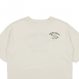 ◆키즈◆24FW 키즈 로고 티셔츠 바닐라크림 SATURNO T-SHIRT VANILLA CREAM
