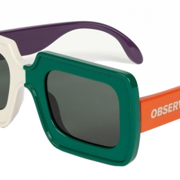 ◆키즈◆22SS 키즈 컬러블럭 오버사이즈 선글라스 멀티 S22162 188XX