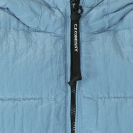 ◆키즈◆22FW 여성 고글 후드 패딩조끼 블루 13CKOW008C 006351G 843