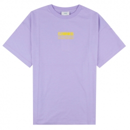 ◆키즈◆23SS 키즈 로고 프린팅 티셔츠 퍼플 JUI040 7AJ F0V29