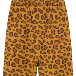 ◆키즈◆22FW 키즈 로고 레오파드 트랙팬츠 카멜 F22055 283DF