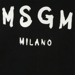 ◆키즈◆25FW 키즈 로고 프린트 맨투맨 블랙 F5MSJUSW018 110