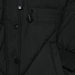 ◆키즈◆24FW 여성 로고 드로스트링 패딩자켓 블랙 F4MSJGPF001 110