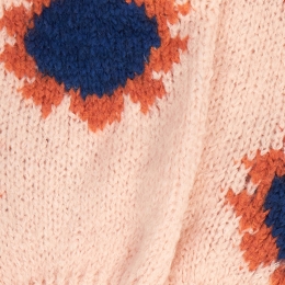 ◆키즈◆21FW 키즈 로고 플라워 니트 핑크 F21098 046CE