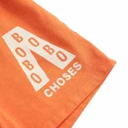 ◆키즈◆25SS 키즈 포디움 버뮤다 숏팬츠 오렌지 B125AC132 811