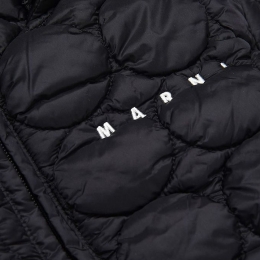 ◆키즈◆22FW 여성 로고 퀄팅 자켓 블랙 M00486 M00LU 0M900