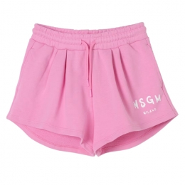 ◆키즈◆25SS 키즈 로고 밴딩 프린트 버뮤다 숏팬츠 핑크 S5MSJGSH092 MS003