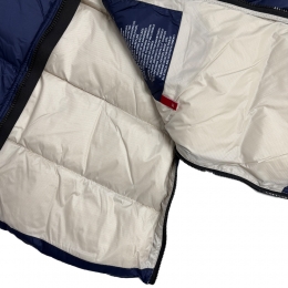 ◆키즈◆여성 나일론 마이크로 립스탁 하프롱 고글패딩 인피니티 블루 CG 621B T KJ5 234