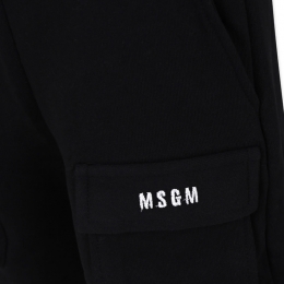 ◆키즈◆24SS 키즈 로고 자수 포켓 트레이닝 숏팬츠 블랙 S4MSJUBE002 110