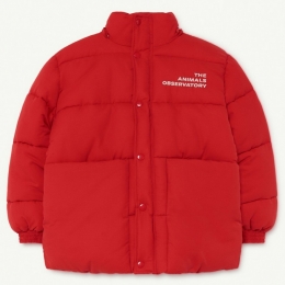 ◆키즈◆21FW 키즈 시그니처 로고 패딩자켓 레드 F21046 038FM