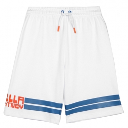 ◆키즈◆21SS 여성 로고 라이닝 트레이닝 하프팬츠 화이트 602257 SQJ07 9000