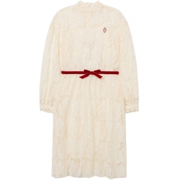 ◆키즈◆21FW 키즈 플로럴 레이스 돌핀 드레스 아이보리 F21062 036CE