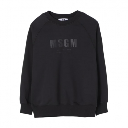 ◆키즈◆키즈 로고 프린팅 스웻셔츠 블랙 S5MSJUSW168 110