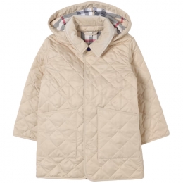 ◆키즈◆25SS 여성 다이아몬드 퀄팅 후드 패딩 자켓 페일스톤 8092530