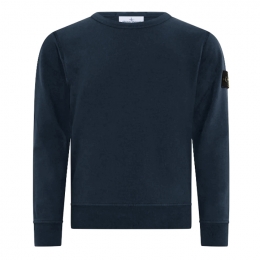 ◆키즈◆25SS 키즈 와펜 크루넥 맨투맨 네이비 K1S16 6100011 S0040 V0020