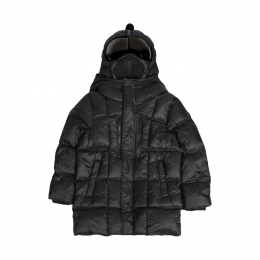 ◆키즈◆24FW 키즈 블랙고글 후드 패딩자켓 블랙 CK 720R T KJ4 90BK