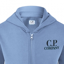 ◆키즈◆25SS 키즈 로고 프린트 후드집업 블루 18CKSS028B 00LCA69 857