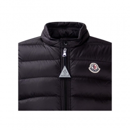 ◆키즈◆24SS 키즈 로고 패치 패딩조끼 블랙 1A000 55 595FE 999