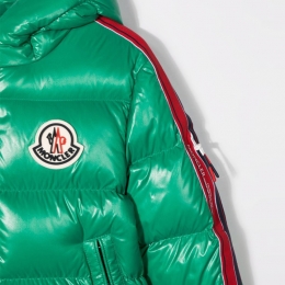 ◆키즈◆21FW 키즈 후드 다운 재킷 그린 1A55R 20 68950 845