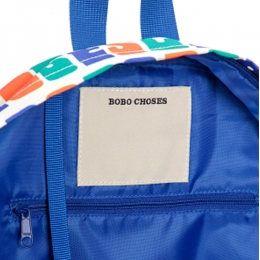 ◆키즈◆25SS 키즈 올오버 로고 백팩 멀티 B125AI041 991