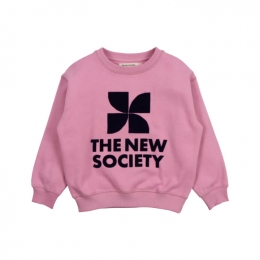 ◆키즈◆키즈 로고 맨투맨 핑크 TNS S DREAM BLUSH