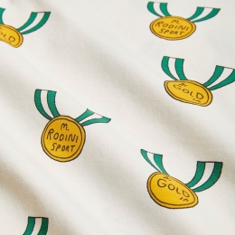 ◆키즈◆24SS 키즈 메달 패턴 슬리브리스 원피스 화이트 24250125 97