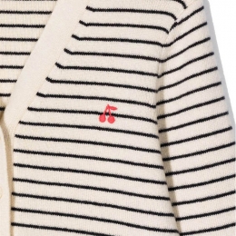 ◆키즈◆22SS 키즈 체리 스트라이프 가디건 멀티 S02GCAKN0401 170