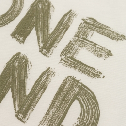 ◆키즈◆25SS 여성 페인트 로고 티셔츠 화이트 K1S16 2100010 S0125 V0001