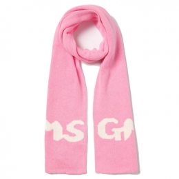 ◆키즈◆24FW 키즈 로고 머플러 핑크 F4MSJUSC099 042