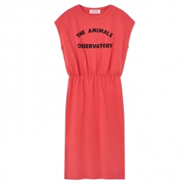 ◆키즈◆25SS 키즈 로고 원피스 레드 S25037 225BL