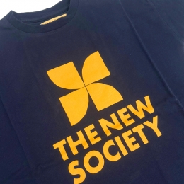 ◆키즈◆키즈 로고 프린팅 반팔 티셔츠 네이비 TNS T INFINITI NA