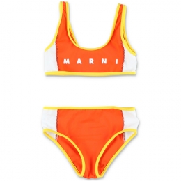 ◆키즈◆24SS 키즈 로고 프린팅 비키니 오렌지 M01050 M00M2 0M429