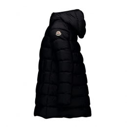 ◆키즈◆25FW 여성 바엔드 BAREND 로고 패치 패딩자켓 블랙 1C000 03 53A5E 999