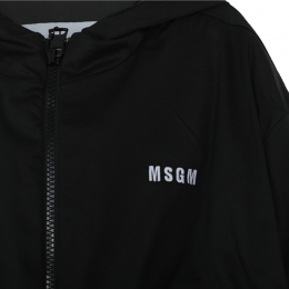 ◆키즈◆24SS 여성 로고 자수 크롭 자켓 블랙 S4MSJGJK169 110