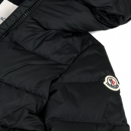 ◆키즈◆키즈 ELIZAVETA 로고패치 셔링 패딩자켓 블랙 1A000 97 54AQE 999