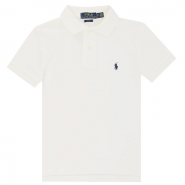 ◆키즈◆23SS 여성 포니 자수 카라 티셔츠 화이트 547926 002