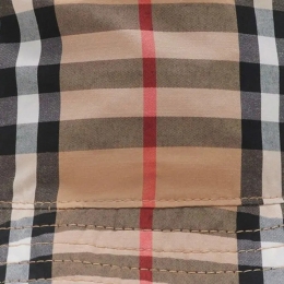 ◆키즈◆25SS 키즈 빈티지 체크 버킷햇 샌드베이지 8104358