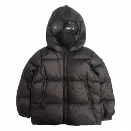 ◆키즈◆키즈 테디베어 고글 후드 패딩자켓 블랙 JG 719B T KJ5 90