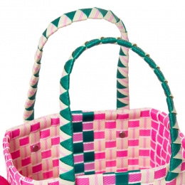 ◆키즈◆25SS 키즈 로고 바스켓 백 라이트핑크 M01489 M00IW 0MC62