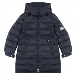 ◆키즈◆24SS 키즈 로고 패치 후드 패딩자켓 네이비 1C000 06 595FE 778