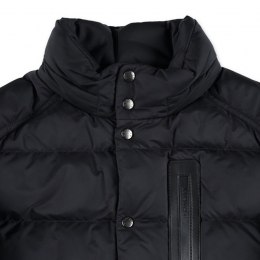 ◆키즈◆24FW 여성 KLOPAS 로고 패치 패딩자켓 블랙 1A000 33 5968E 999