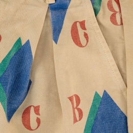 ◆키즈◆22FW 키즈 BC 로고 다이아몬드 올 오버 팬츠 베이지 222AC072 700