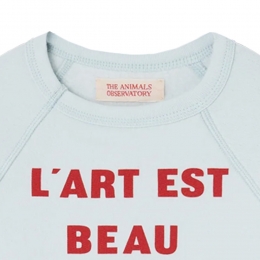 ◆키즈◆24FW 키즈 애니모 SHARK 스웨트 셔츠 화이트 F24023 086FR