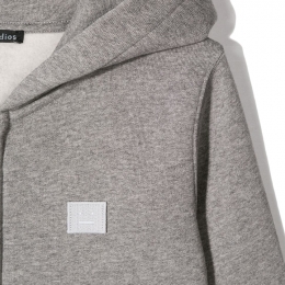 ◆키즈◆21FW 키즈 미니 페리스 페이스 후드집업 그레이 DI0004 X92