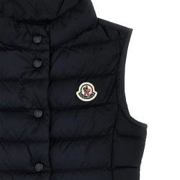 ◆키즈◆24SS 여성 리안 LIANE 로고 패치 패딩 조끼 네이비 1A000 85 595FE 778