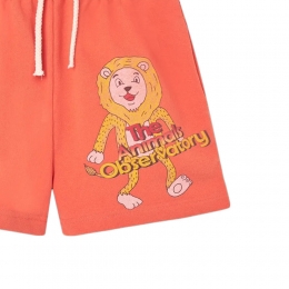 ◆키즈◆25SS 키즈 로고 숏 팬츠 살몬 S25050 320BN