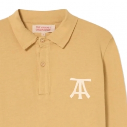 ◆키즈◆23FW 키즈 로고 프린팅 원피스 옐로우 F23030 026DX