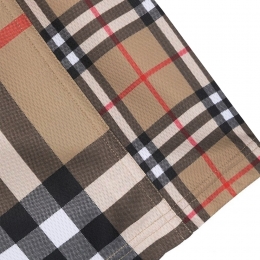 ◆키즈◆23SS 여성 빈티지 체크 올 오버 슬리브 탑 아카이브베이지 8060870